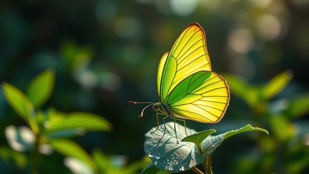 lime green butterfly symbolism