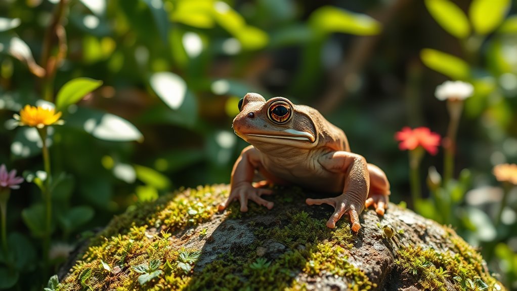 spiritual significance of brown frogs