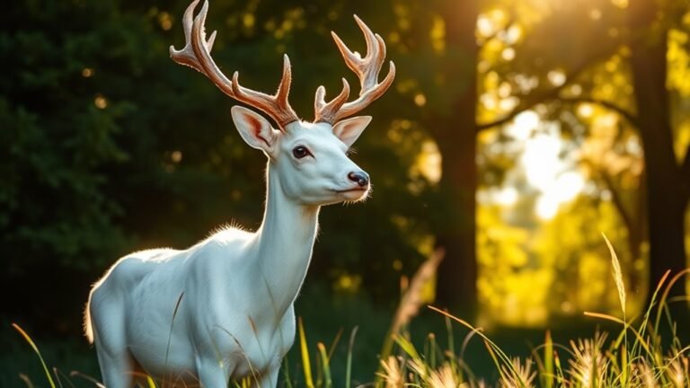 symbolic significance of albino deer