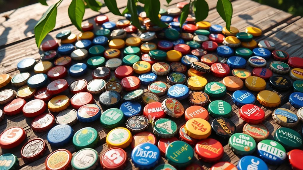 symbolic significance of bottle caps