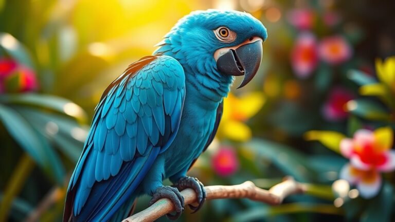 symbolism of blue macaw