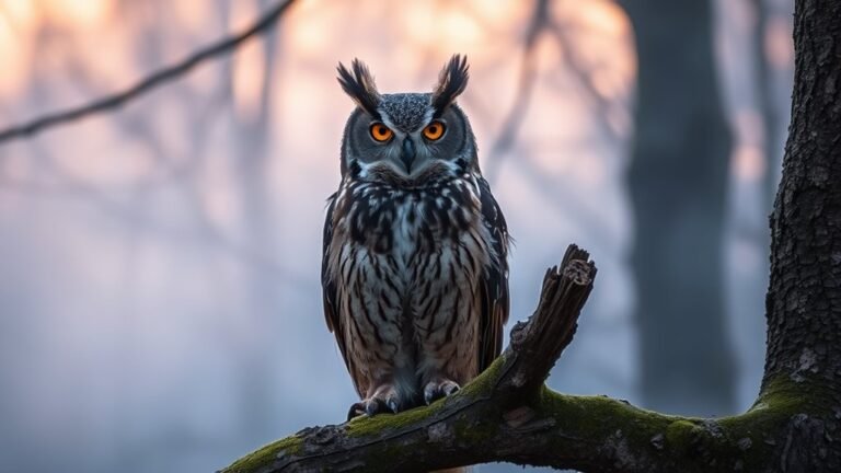 symbolism of great horned owl