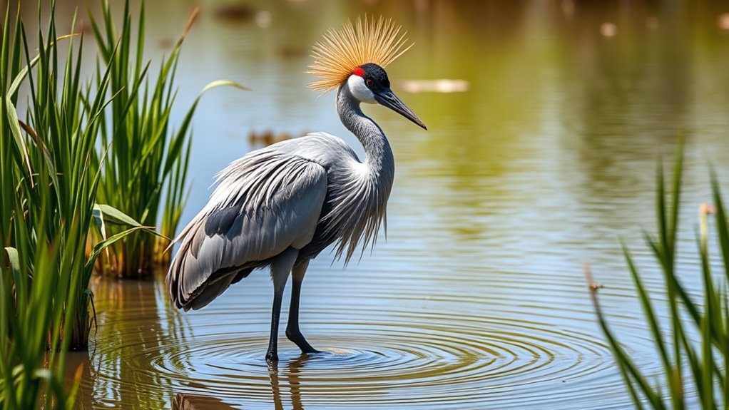 symbolism of grey crane