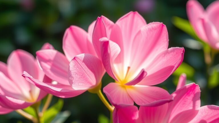 symbolism of pink flowers