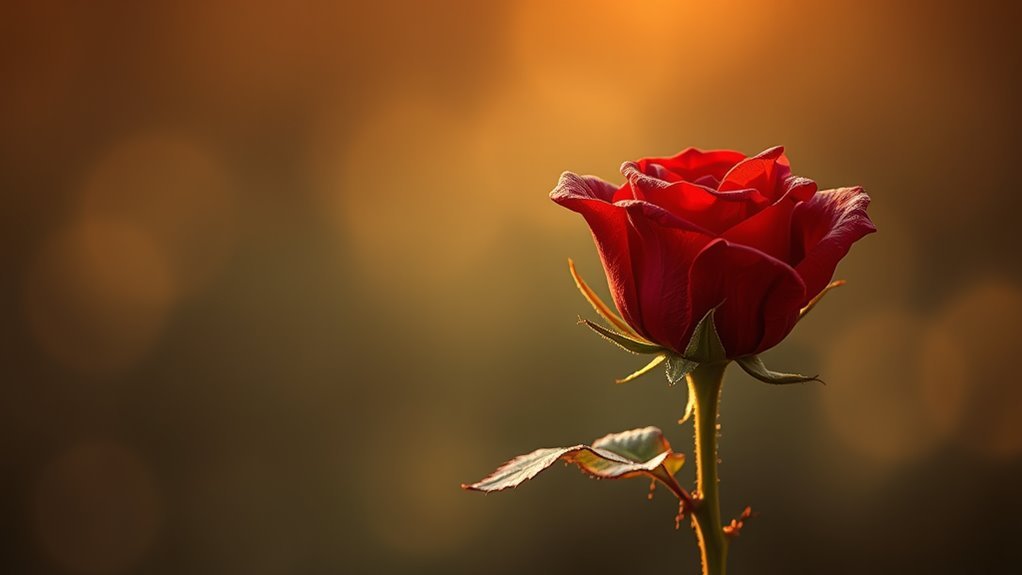 symbolism of red roses