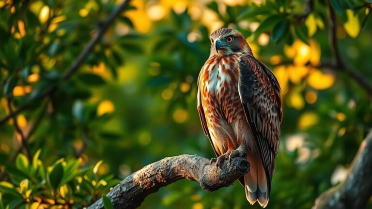 symbolism of red shouldered hawk