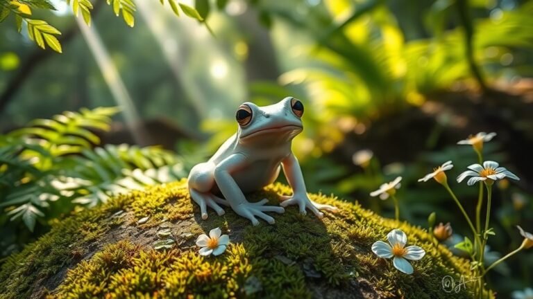 symbolism of white frogs