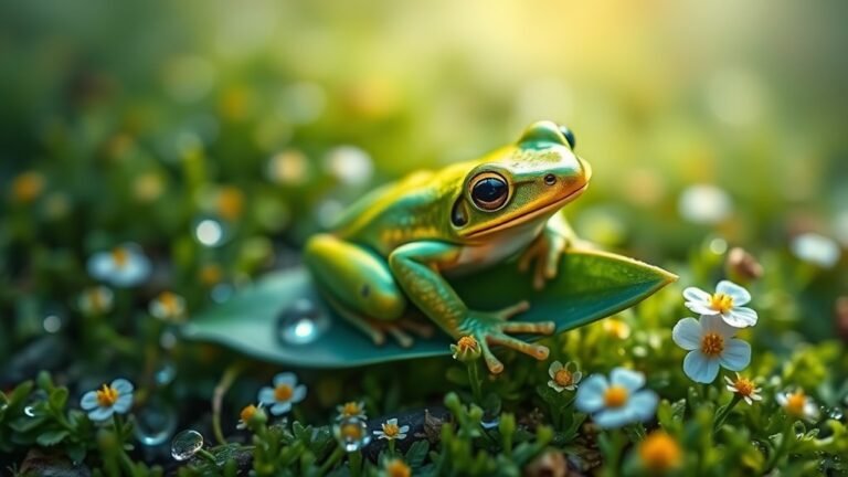 tiny frog spiritual significance