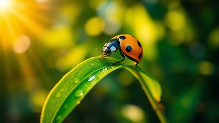 yellow ladybug spiritual significance