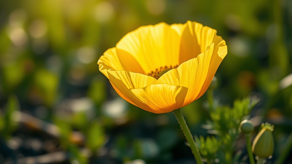 yellow poppy spiritual significance