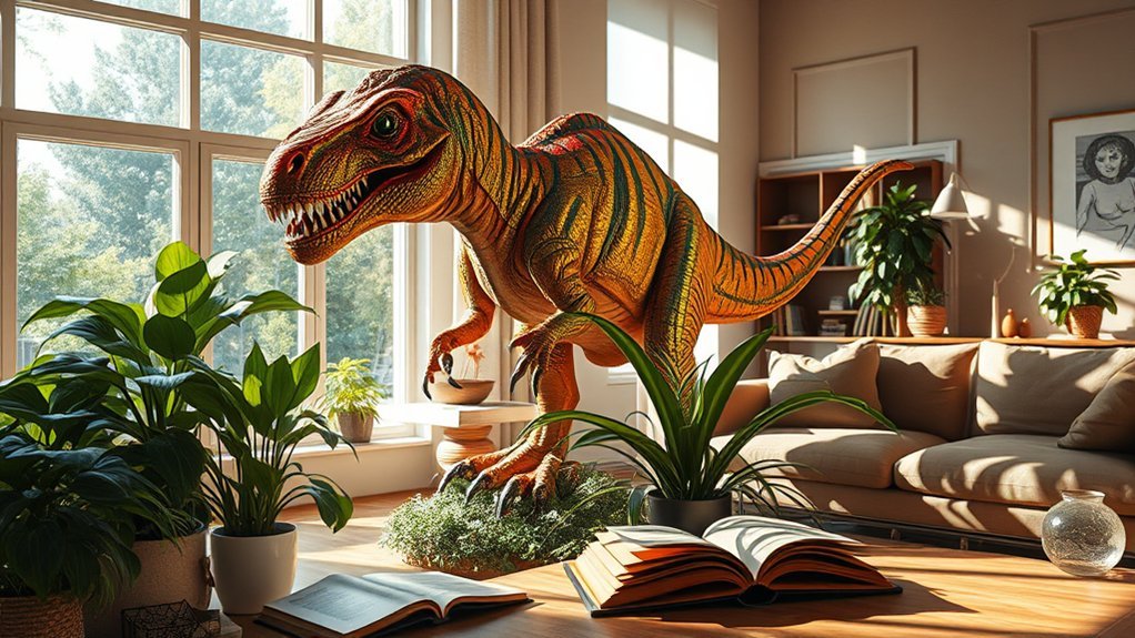 dinosaur symbolism in home