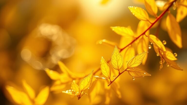 significance of golden hue