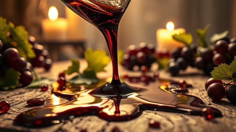 spilled wine spiritual significance