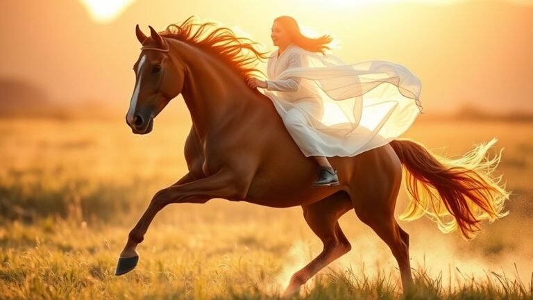 spiritual significance of horseback riding