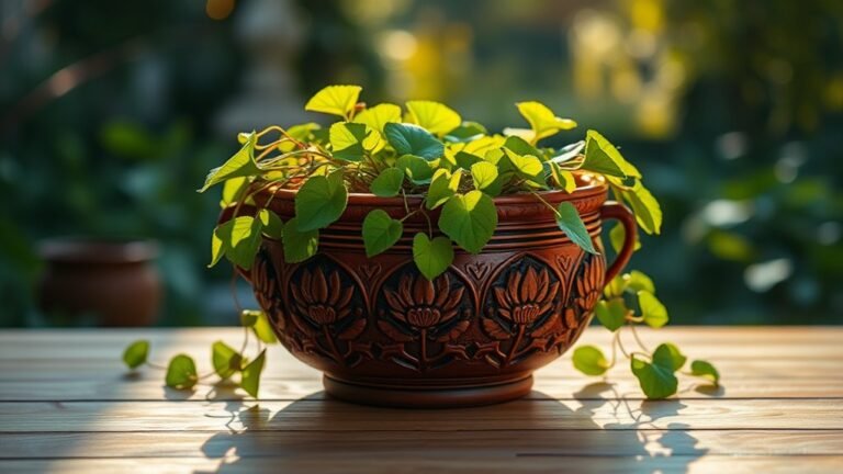 symbolism of flower pots