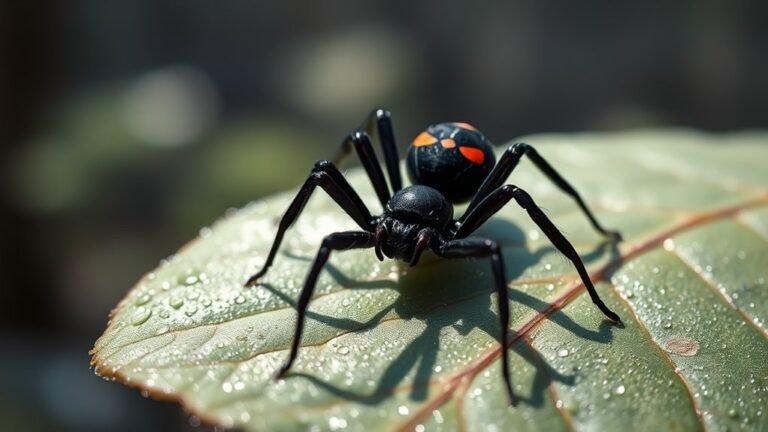 symbolism of male black widow