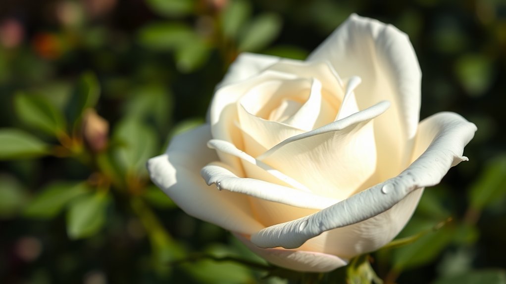 symbolism of white rose