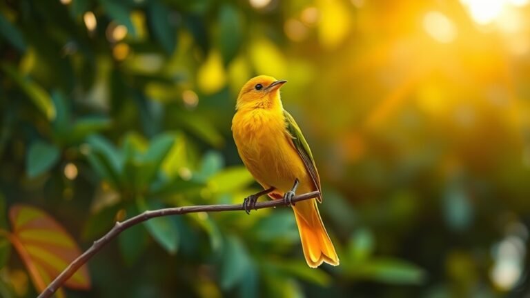 symbolism of yellow birds