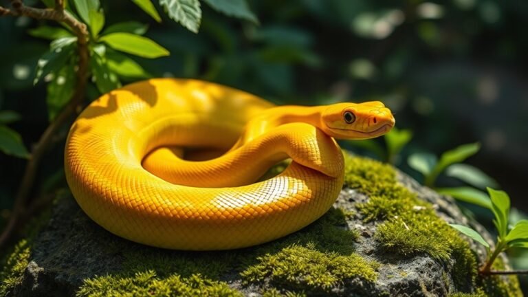 yellow python spiritual significance