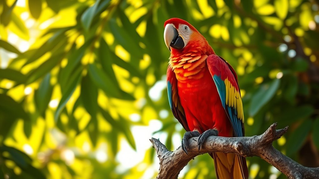 scarlet macaw spiritual significance