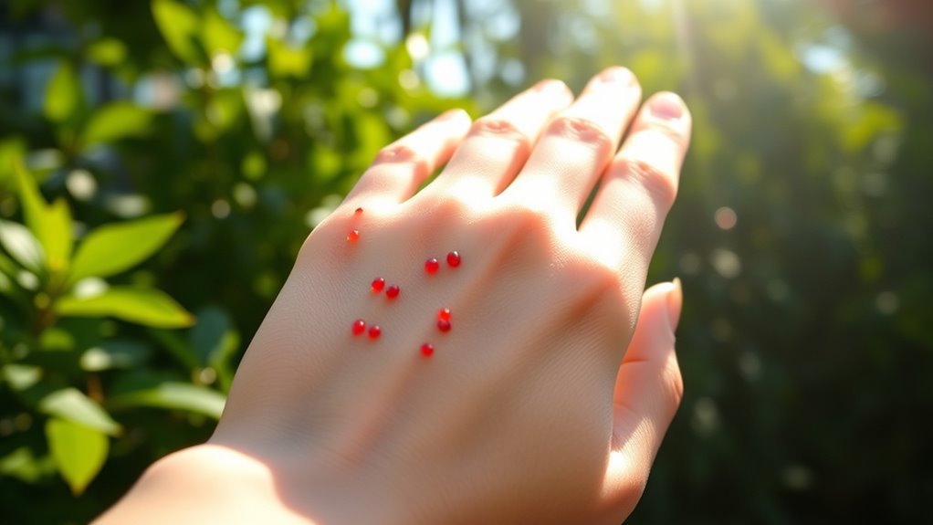 symbolic significance of red moles