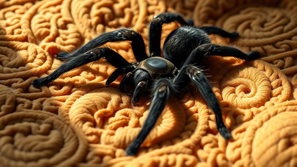 tarantula bed spiritual symbolism