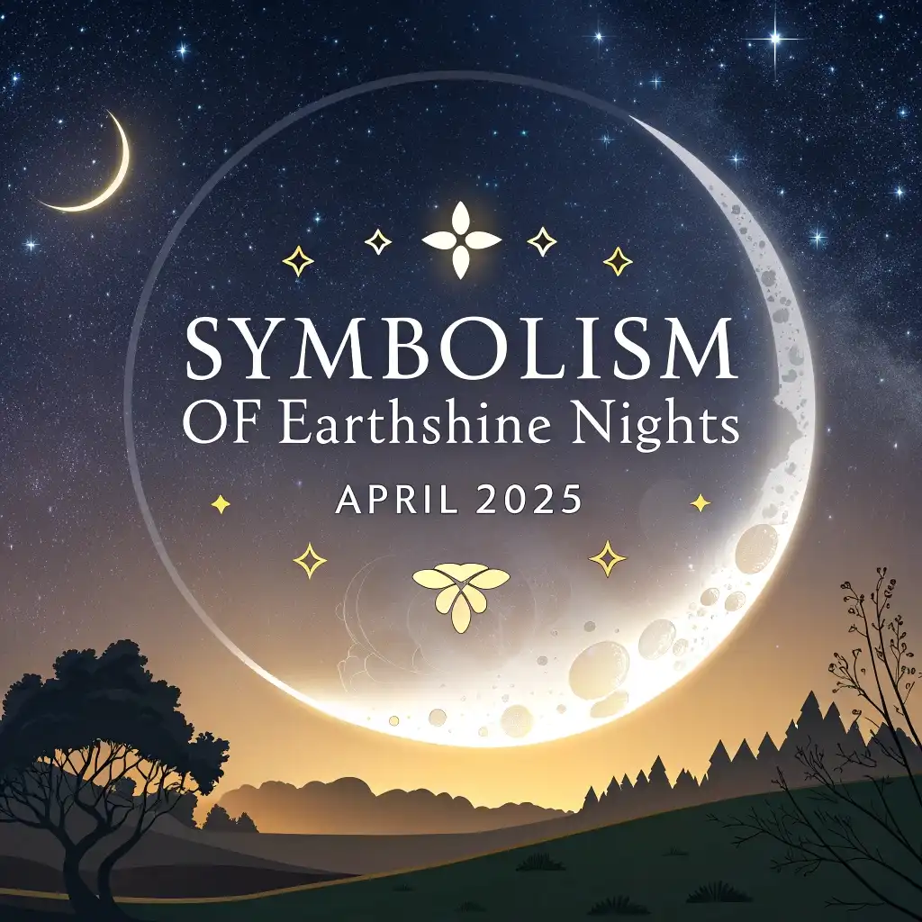 Symbolism of Earthshine Nights April 2025