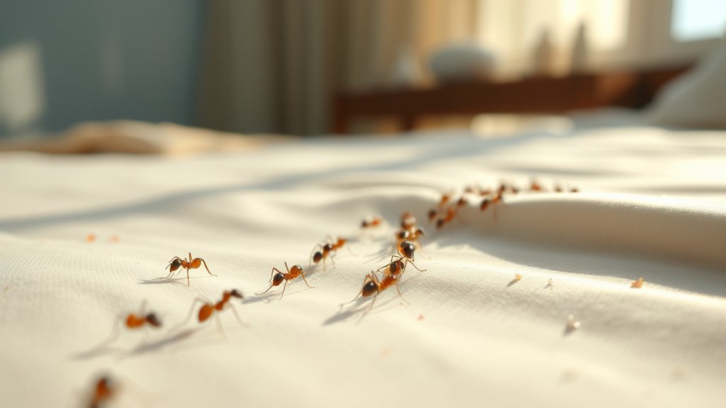 ants in bedroom divine messages