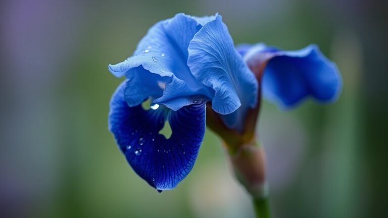 blue iris spiritual significance