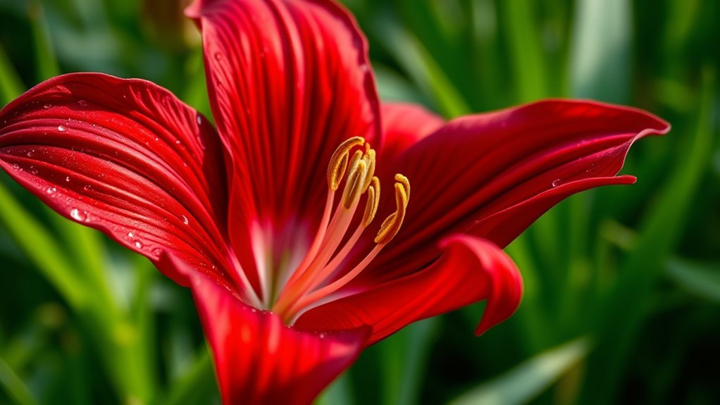 divine signs of red lily