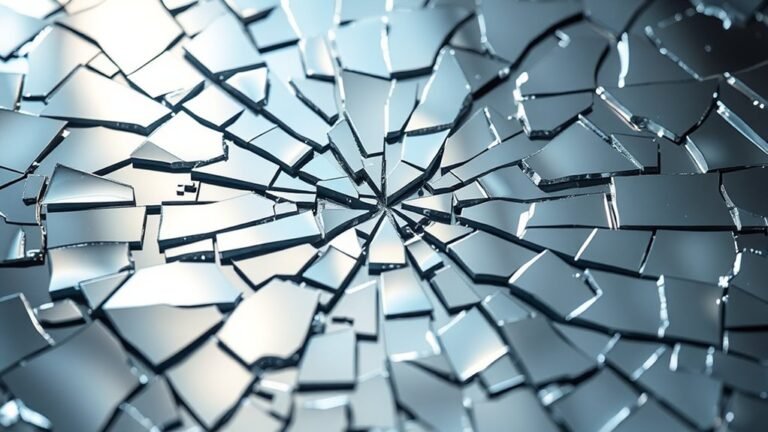 mirror breaking symbolizes transformation