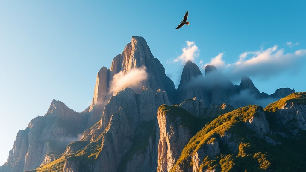 mountains symbolize divine signs