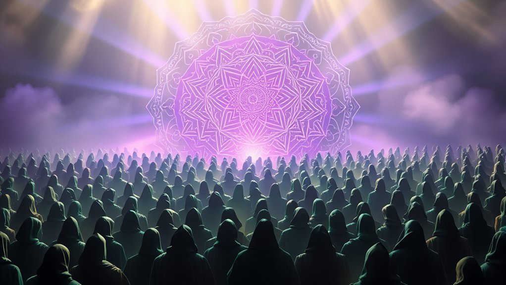 mystical symbols of multiple spirits