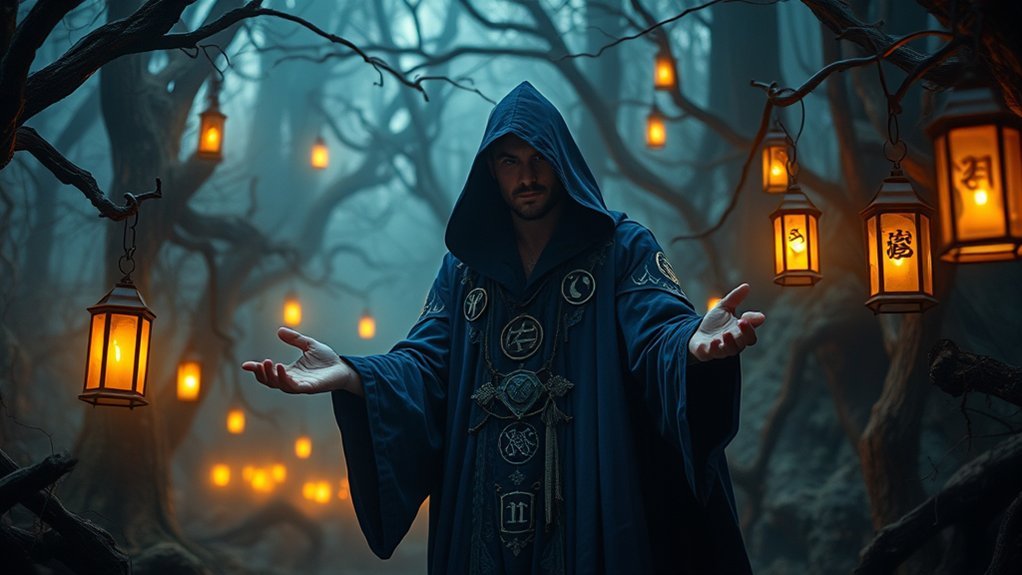 mystical symbols of sorcerers