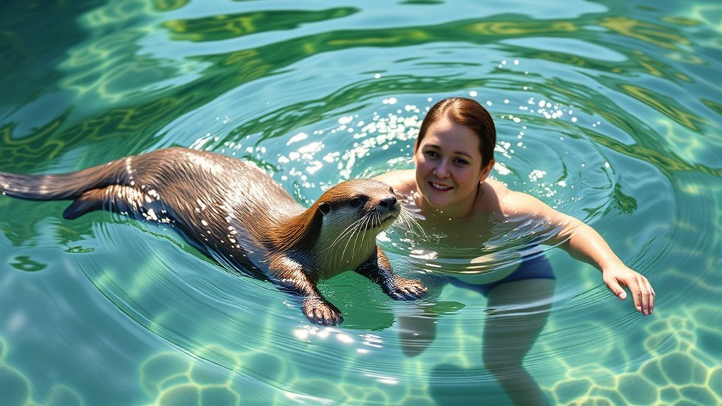 otter symbolizes playful spiritual connection