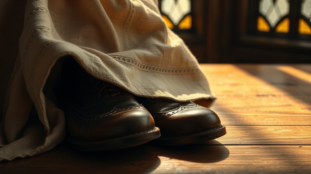 shoes conceal spiritual messages