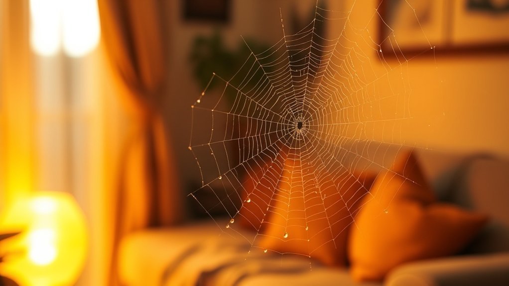spider symbolism in home