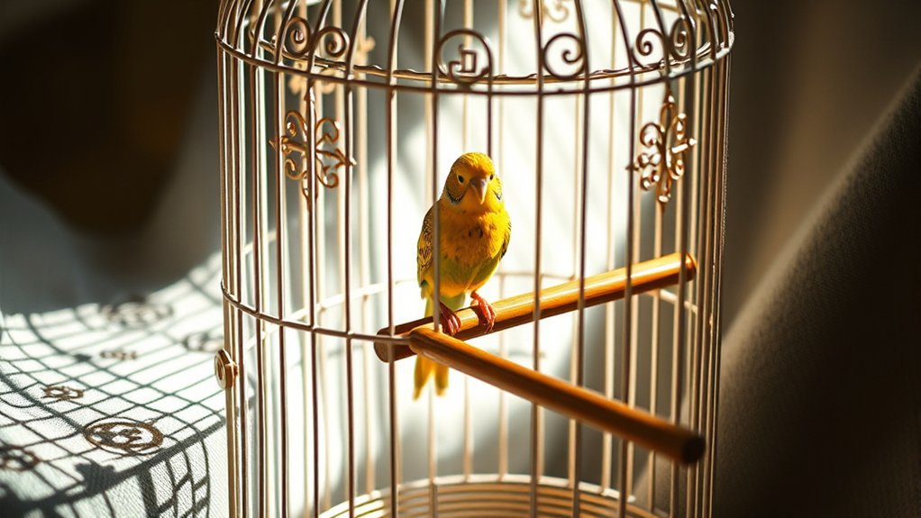 spiritual signs from birdcage