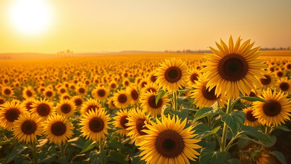 sunflowers symbolize divine guidance