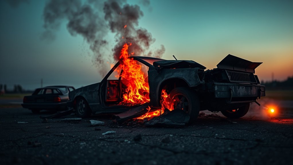 symbolic vehicle and blaze interpretations