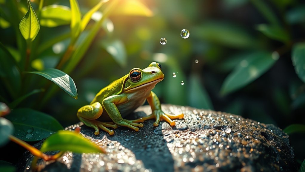 symbolism of frog urination