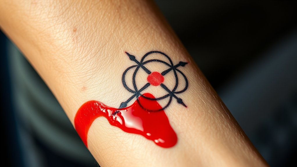 tattoo bleeding s spiritual significance